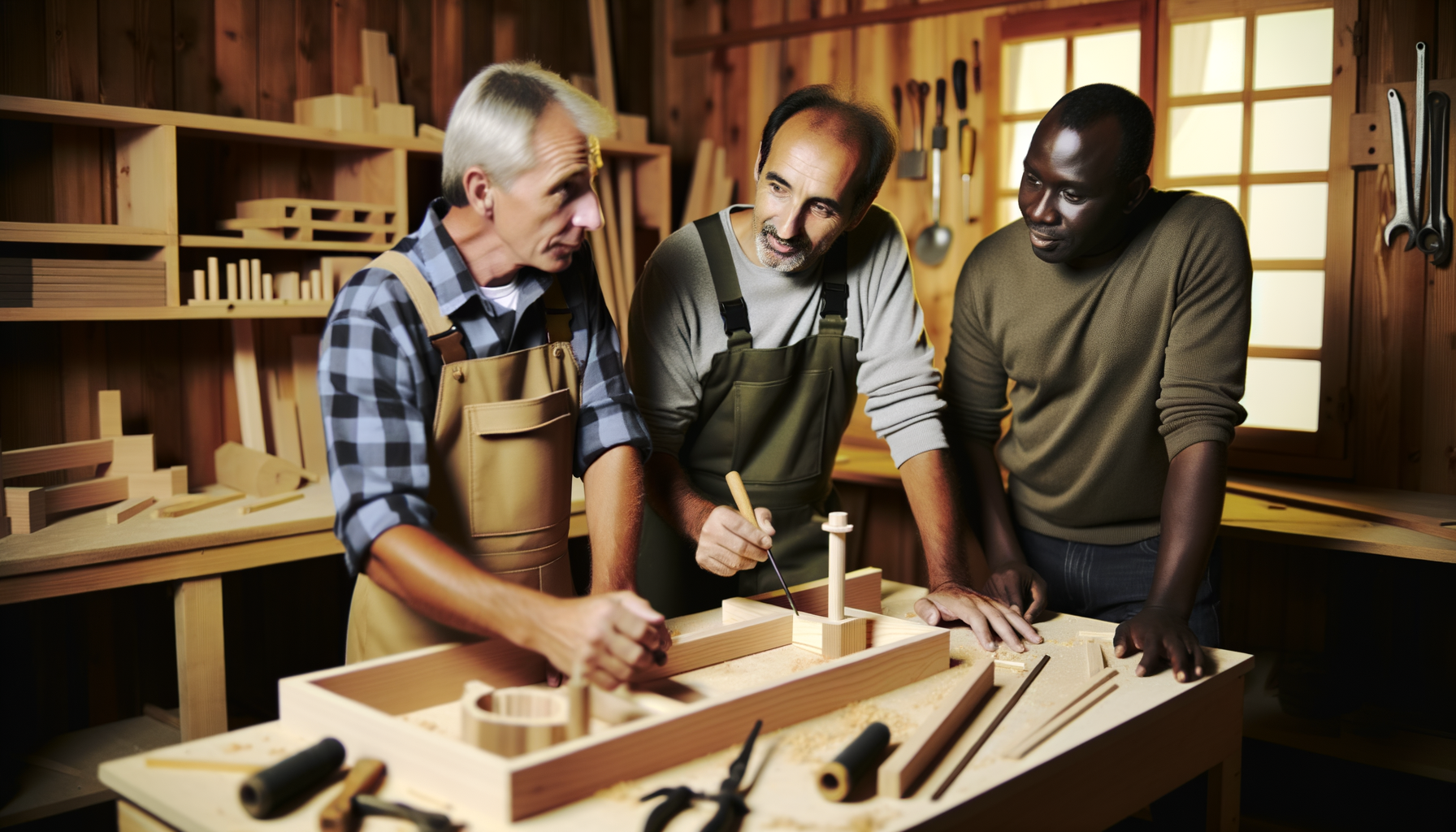 Peer-to-Peer Learning: Leveraging Community Feedback for Woodworking Growth