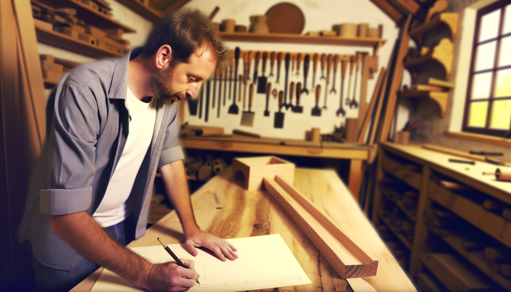 The Fine Line: Mastering the Art of Sketching for Woodworking Projects