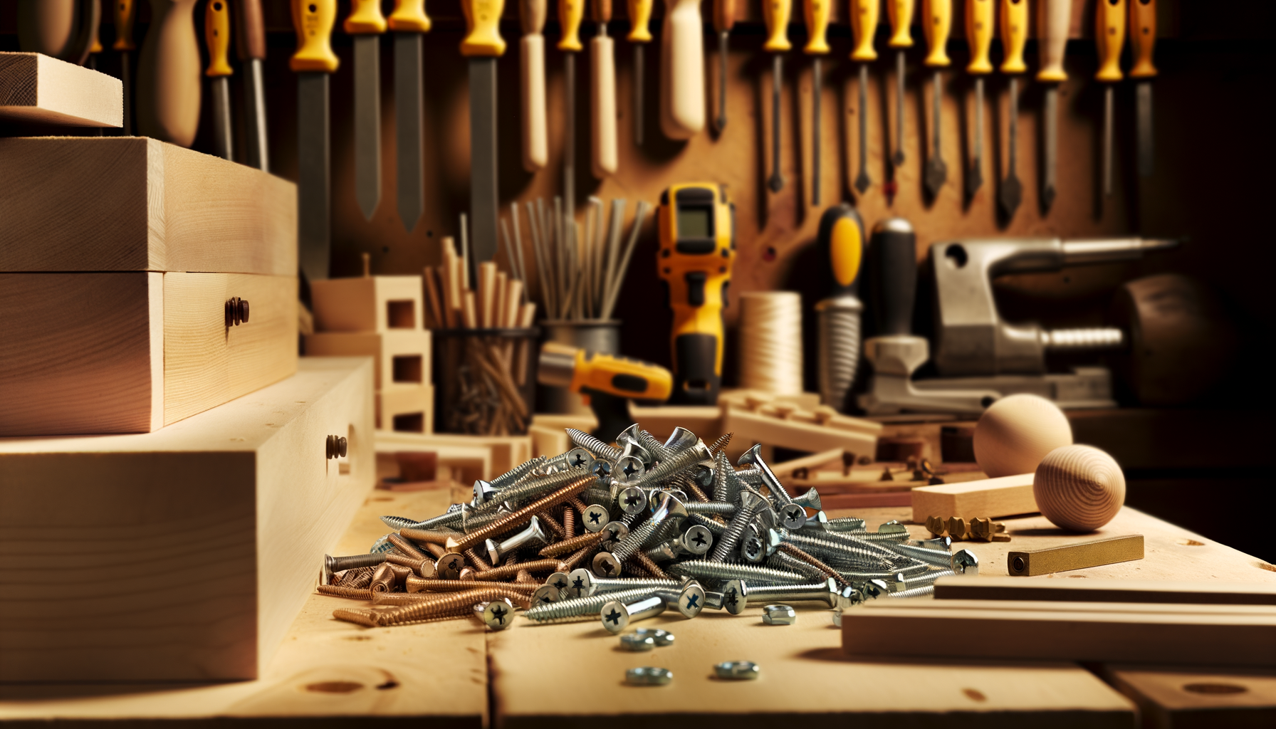 The Woodworker’s Hardware Bible: Selecting the Right Fasteners for Your Project